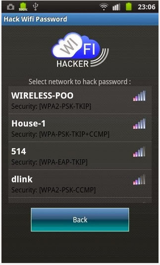 Android App To Hack Wifi